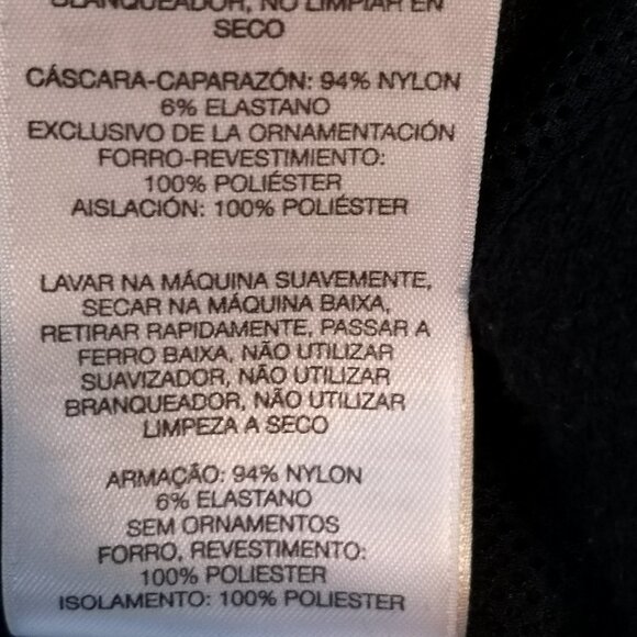 Columbia Sportswear Company Woman's Black Full Zip Fleece Lined Bomber Jacket - Picture 7 of 12